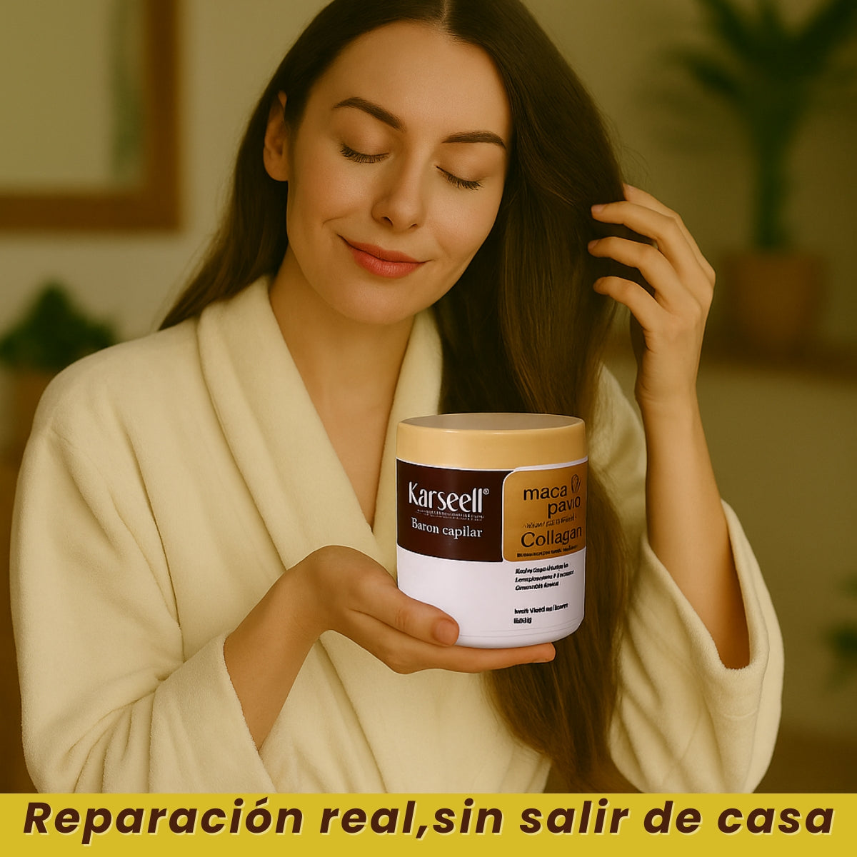 PROMOCIÓN 2 X 1 Karsell 🌟 Nutrición pura, brillo real 😍🔥 Mascarilla capilar