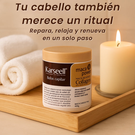PROMOCIÓN 2 X 1 Karsell 🌟  Nutrición pura, brillo real 😍🔥  Mascarilla capilar
