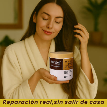 PROMOCIÓN 2 X 1 Karsell 🌟  Nutrición pura, brillo real 😍🔥  Mascarilla capilar