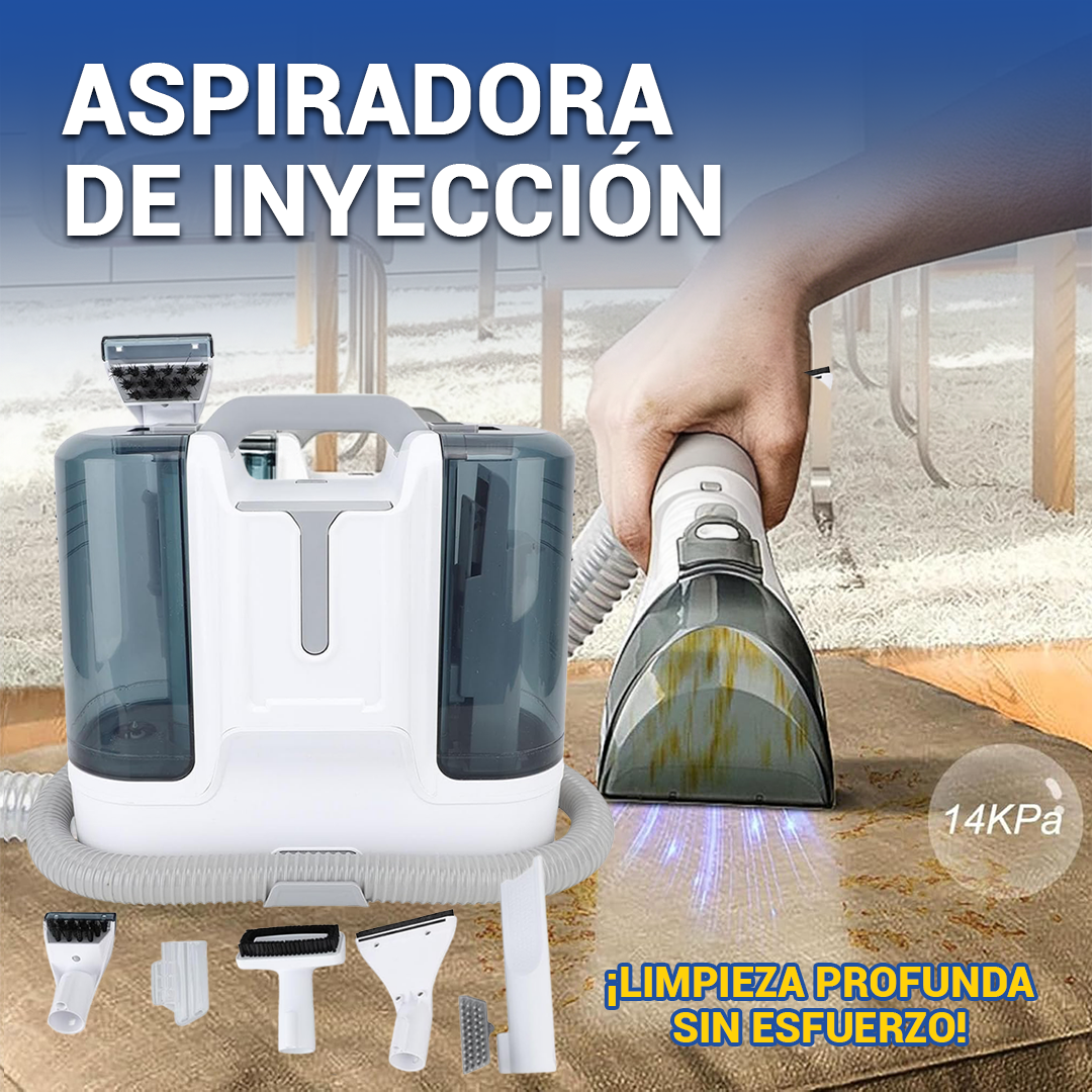 Aspiradora Portátil de Inyección y Succión