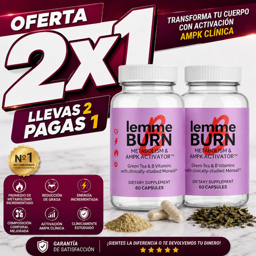 OFERTA 2X1 | Apoyo al Metabolismo y Reducción de Grasa Abdominal