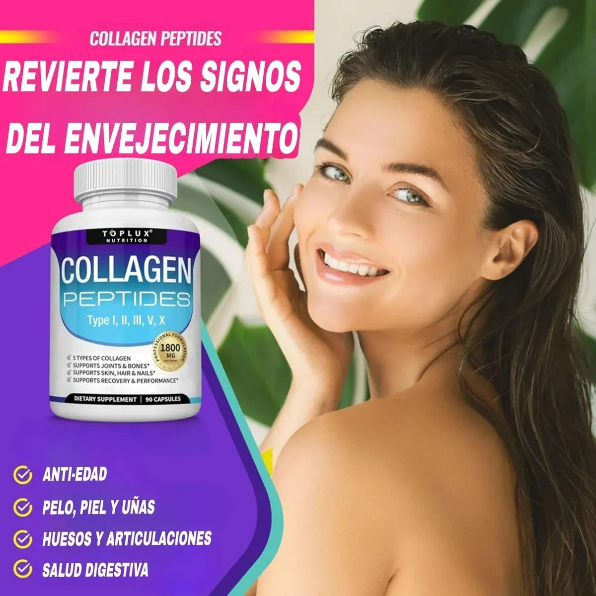 Juventud desde Adentro | Collagen Peptides Toplux™