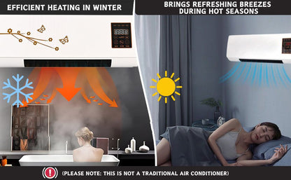🛋mini aire portatil Calefactor compacto, potente y sin bulla ClimaSmart