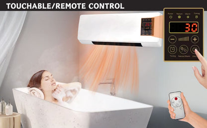 🛋mini aire portatil Calefactor compacto, potente y sin bulla ClimaSmart