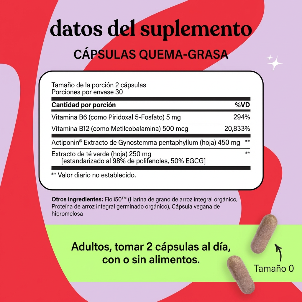 OFERTA 2X1 | Apoyo al Metabolismo y Reducción de Grasa Abdominal